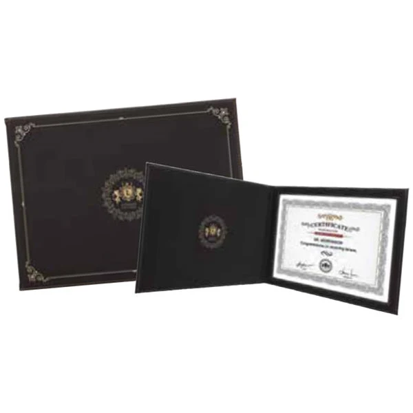 Leatherette Certificate Cover 1
