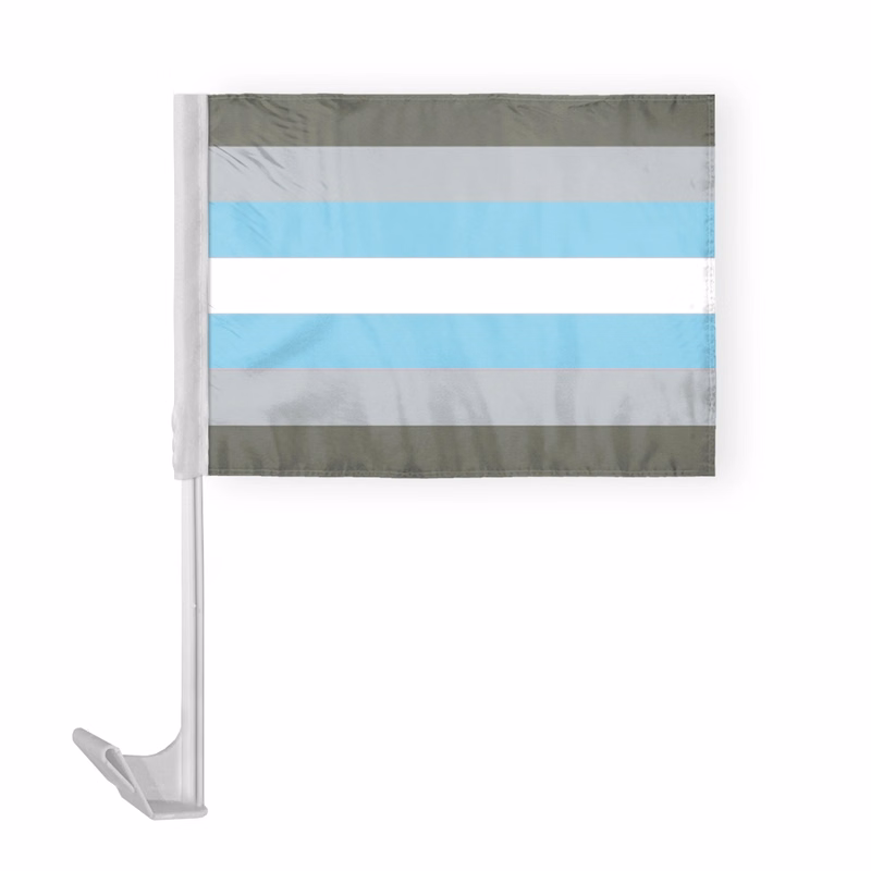 12 " x 16 " ePoly Demiboy Economy Car Flag