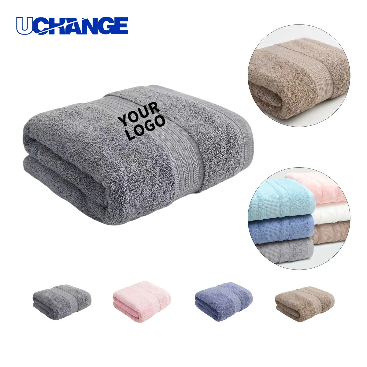 Cotton Terry Velour Bath Towel 1