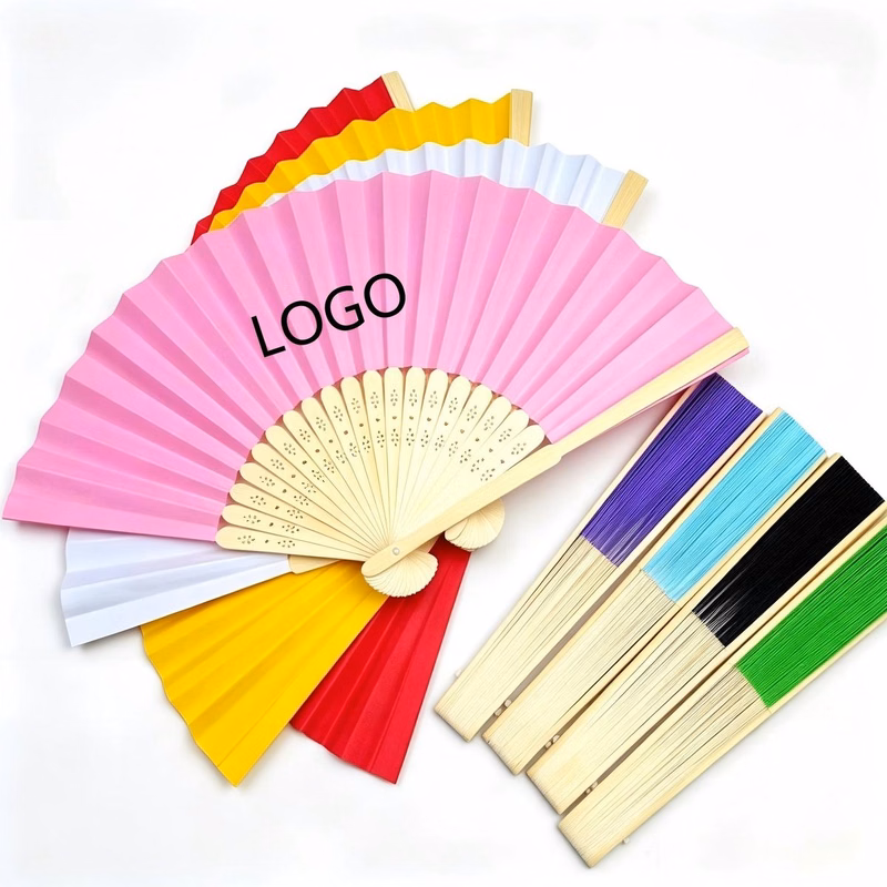 Bamboo Rib Paper Fan