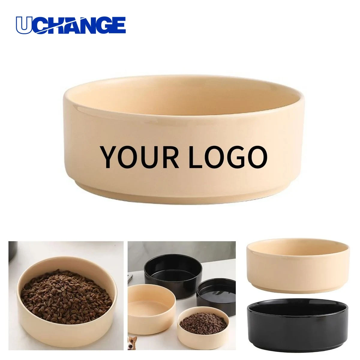 Ceramic Pet Feeding Bowl 1