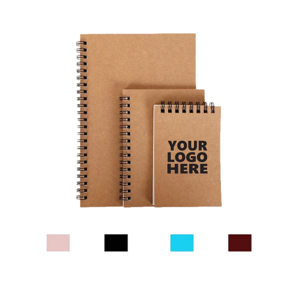 A7 Lined Spiral Bound Pocket Notebook 1