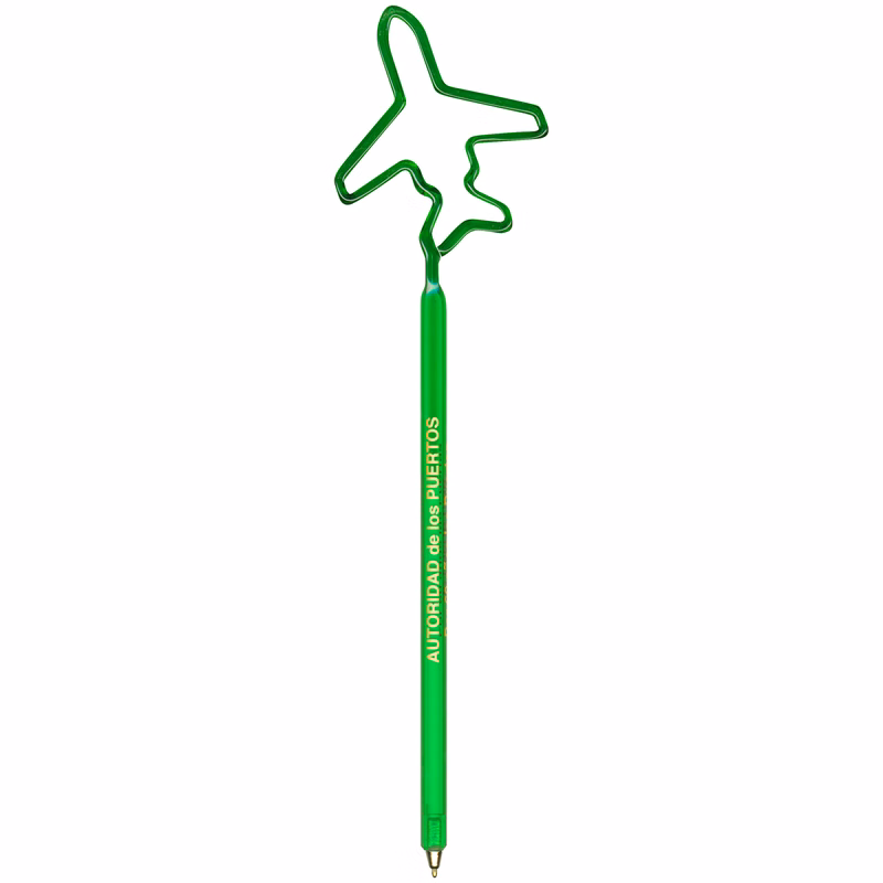 Airplane Lear Jet Inkbend Xtra, Bent Pen