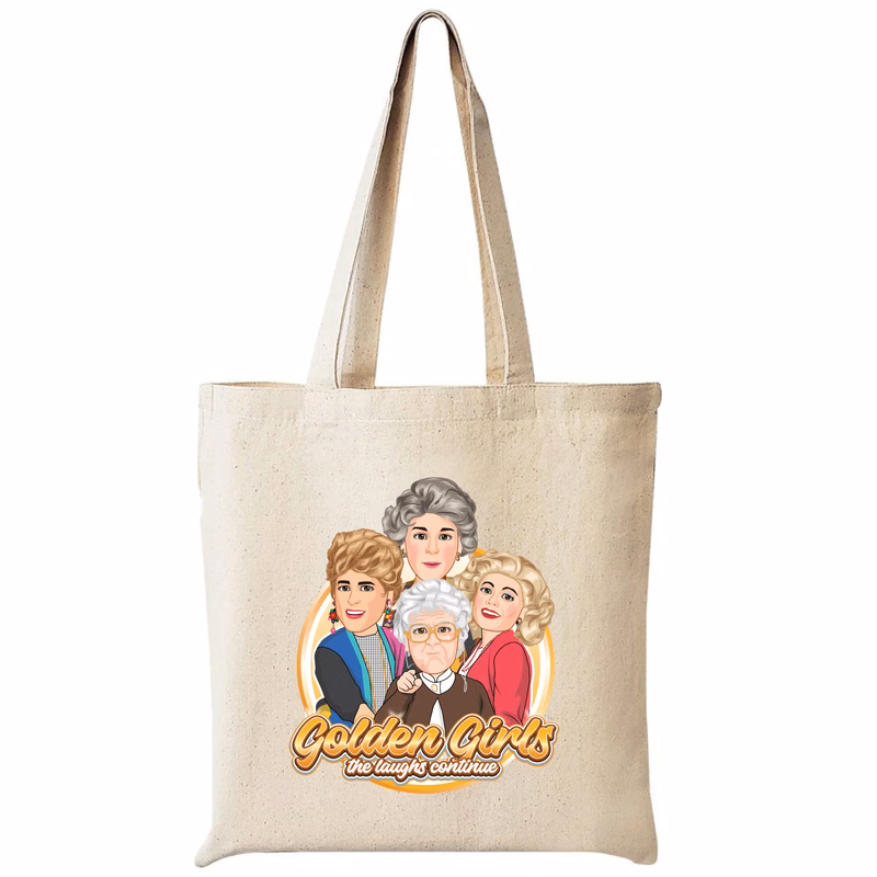 Colorlit 10-ounce Canvas Tote Bag - 13" x 15"