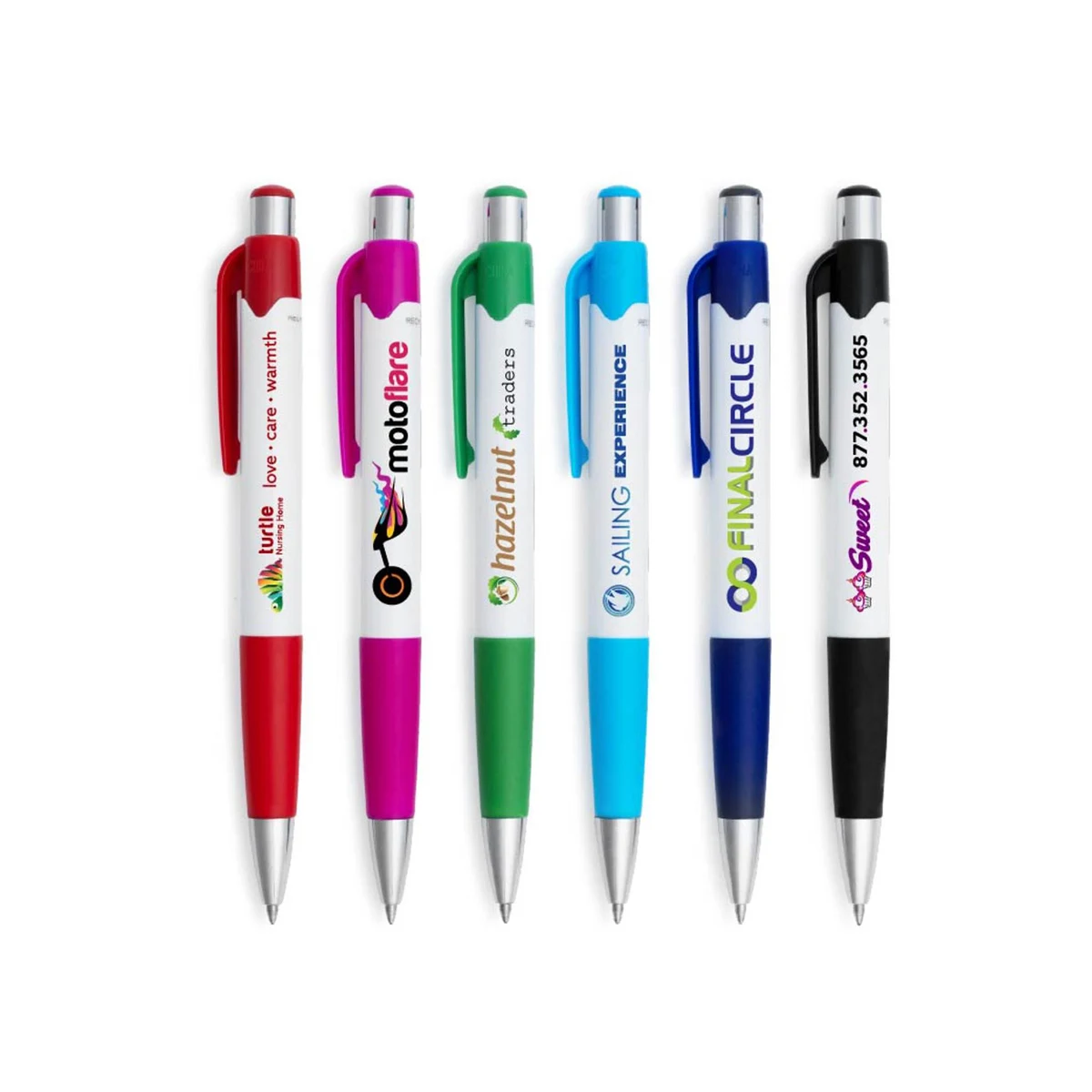 Small Batch -Maddie Gel Click Pen w/ Recycled Plastic 1