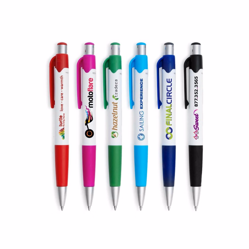 Small Batch -Maddie Gel Click Pen w/ Recycled Plastic