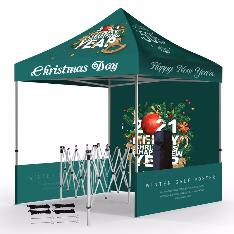 10' x 10' Pop Up Canopy Tent Wall With Aluminum Frame