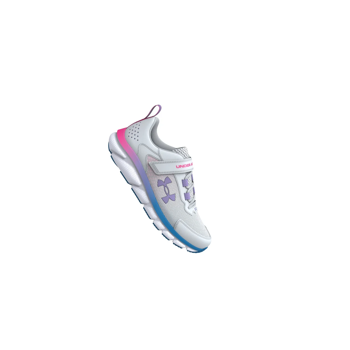 UA Assert 9 Wide AC Girls' Pre-School Running Shoes 1