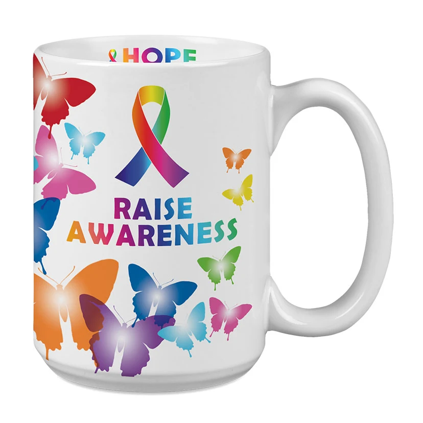 15 Oz. Mighty Mug w/Inner Lip Imprint 1