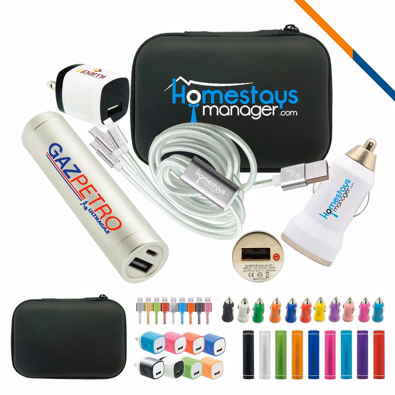 Lotus Charging Set (4 in 1 Set) 1800Mah