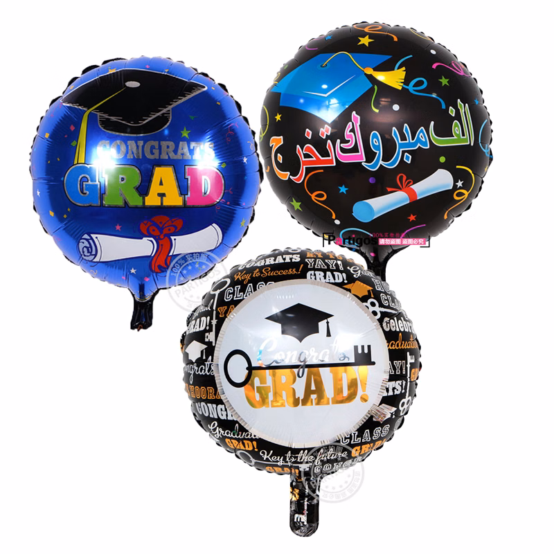 18" Diameter Mylar Balloons