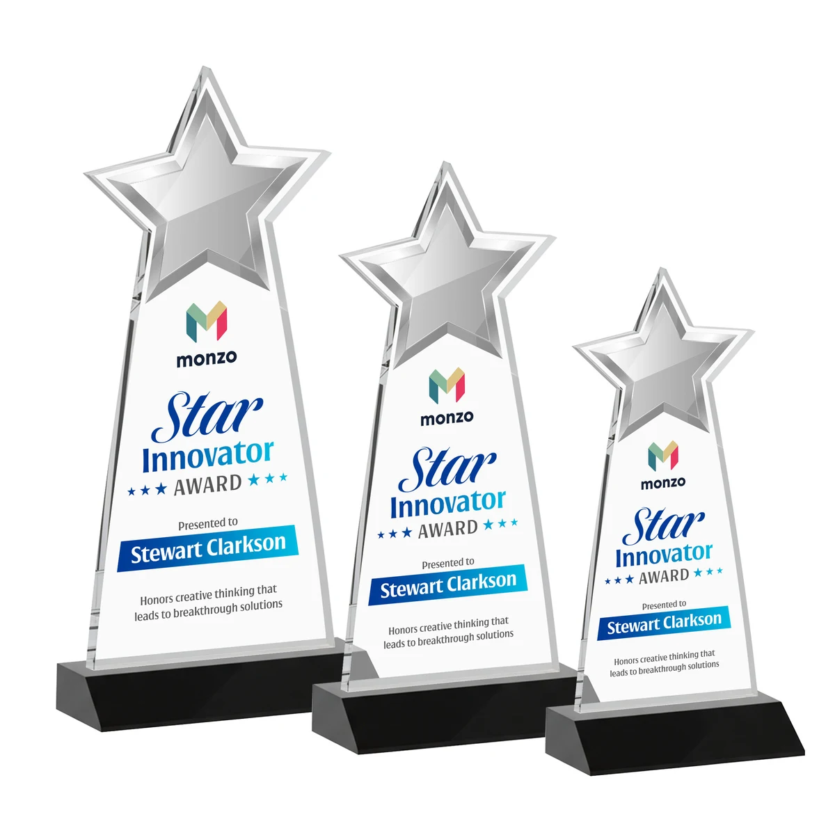 Starlite VividPrint™ Award - Black 1