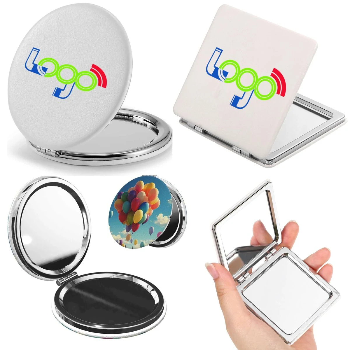 2.76 Inch Compact Double-Sided Makeup Small Mirror 1