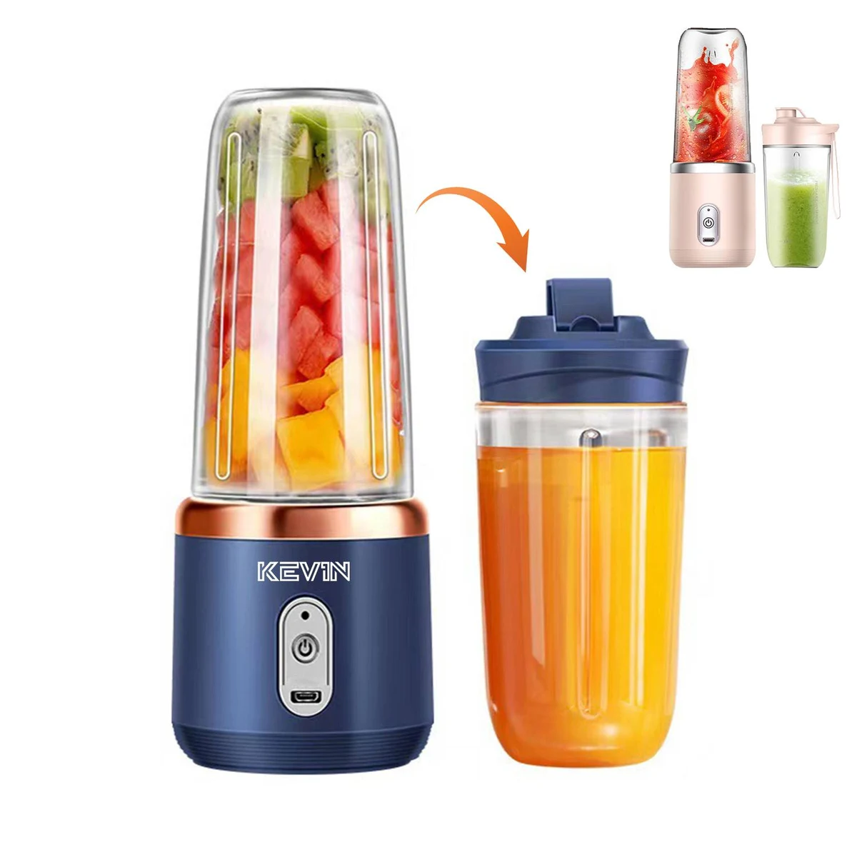 Rechargeable Portable Juicer Cup 1
