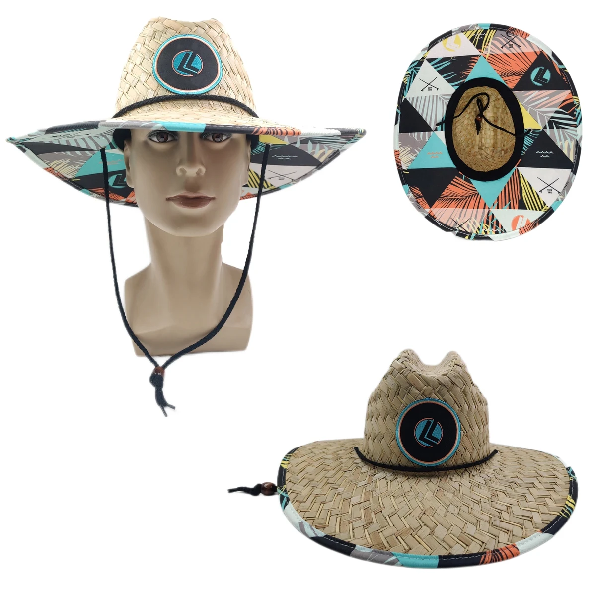 Channel Islands Lifeguard Straw Sun Hat 1