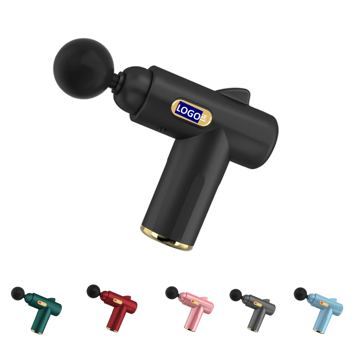 Mini Muscle Massage Gun with 8 Attachments 1