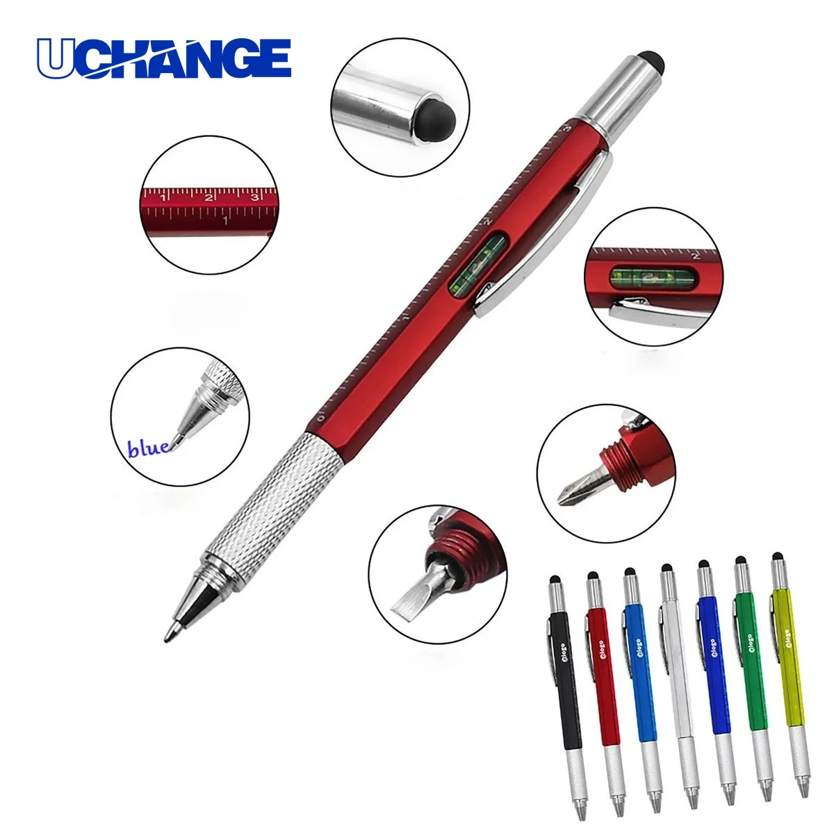6 in 1 Multi Functional Tool Pen for Handymen 1