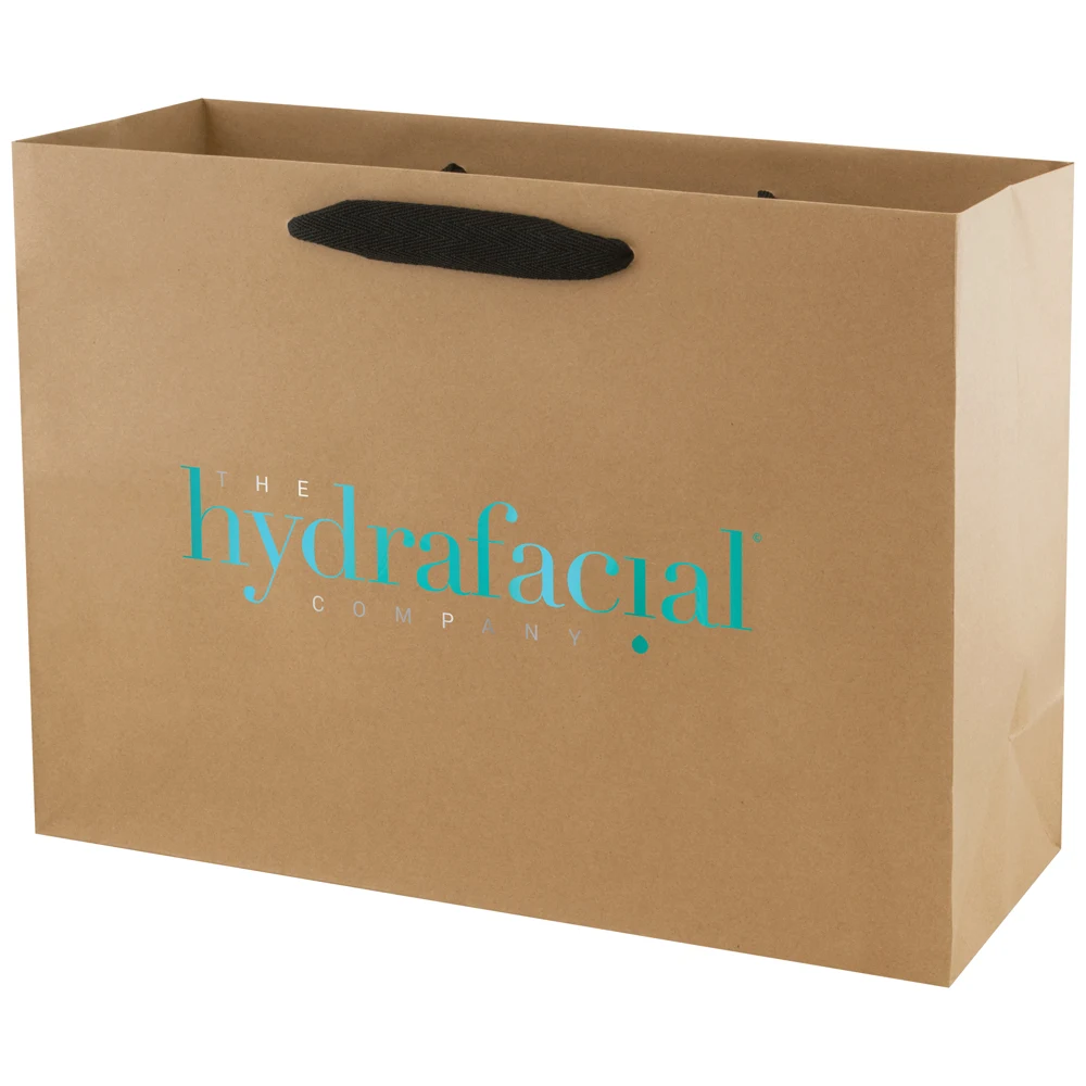 Ribbon Handle Natural Kraft Eurototes 1