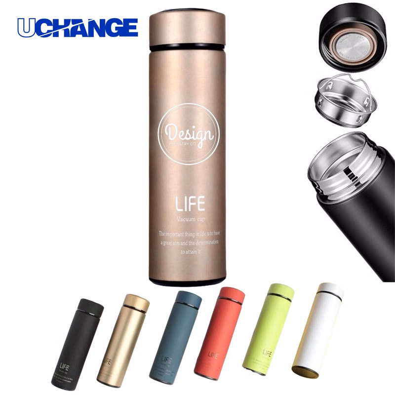 Stainless Steel Vacuum Bottle Container (17 oz)