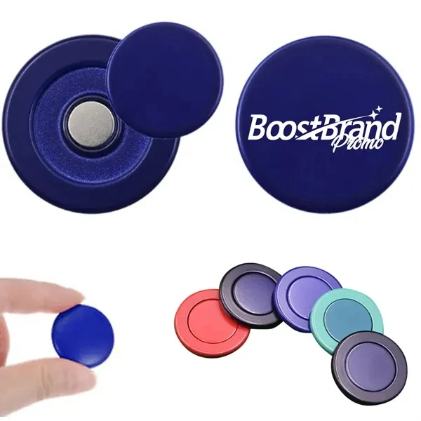 Custom Metal Golf Ball Marker with Hat Clip — Golfing Professional Brand Activator 1
