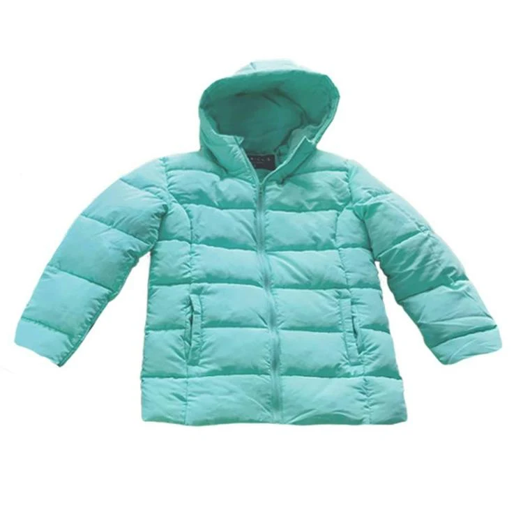 Women's Fleece-Lined Hooded Jackets - Cyan S-XL 1