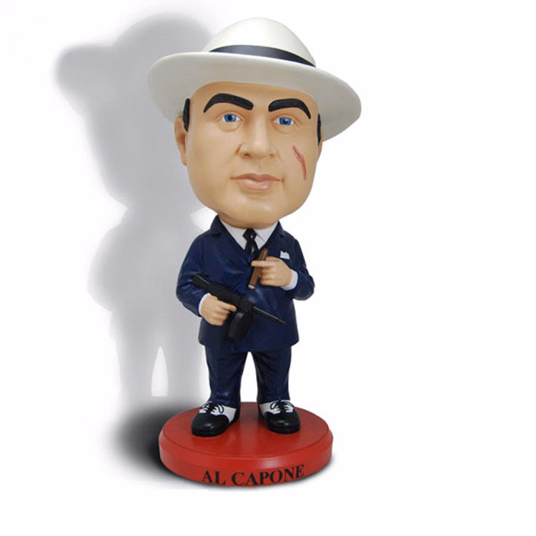 5" Resin Bobblehead Doll