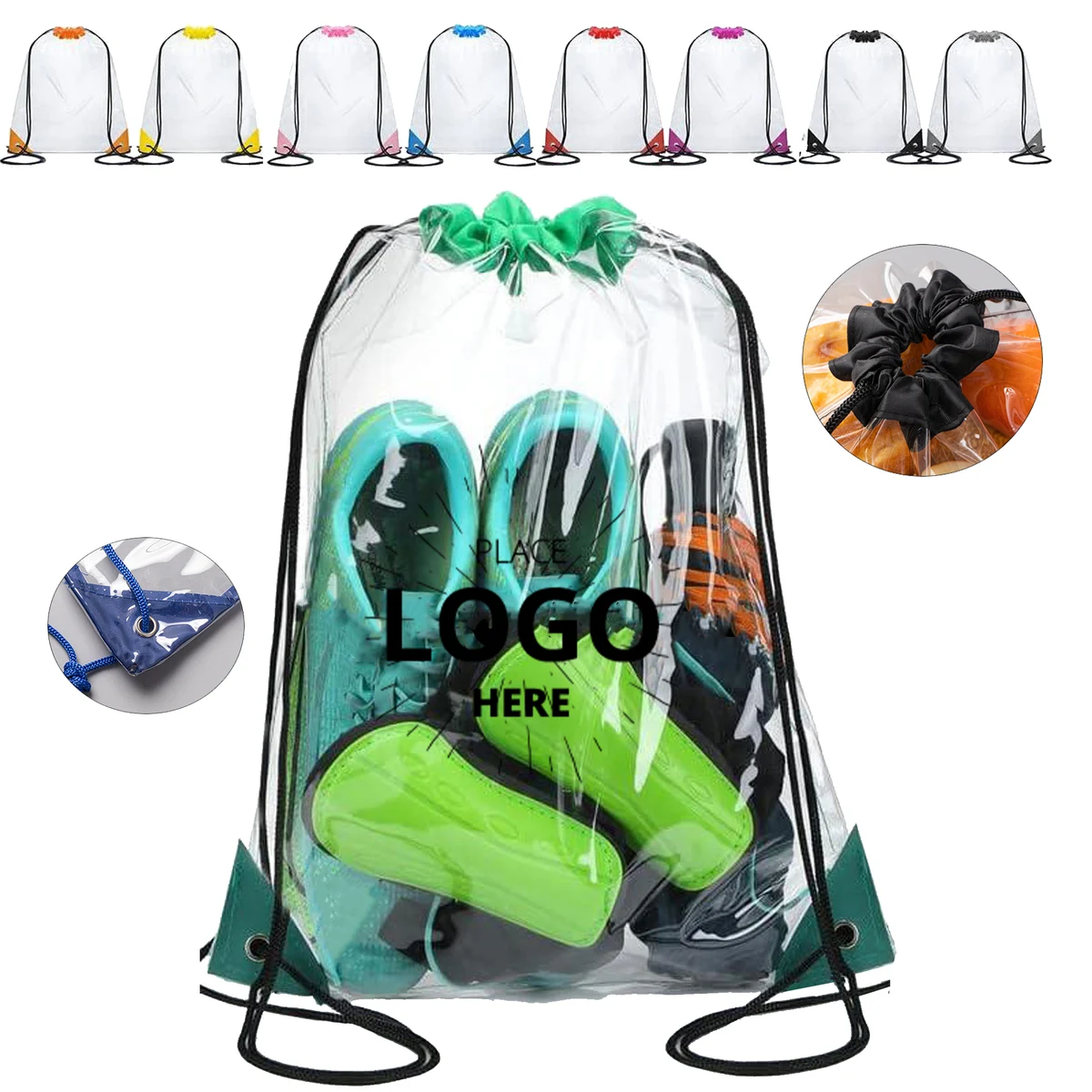Custom Transparent Sport Bag 1
