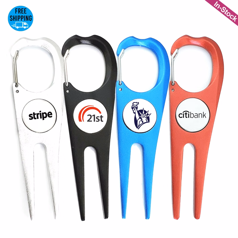 Divot Tool With Magnetic Ball Marker