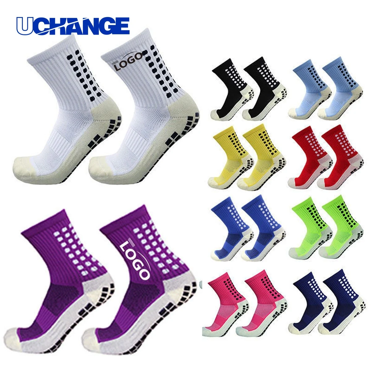 Football Grip Anti-Slip Socks 1