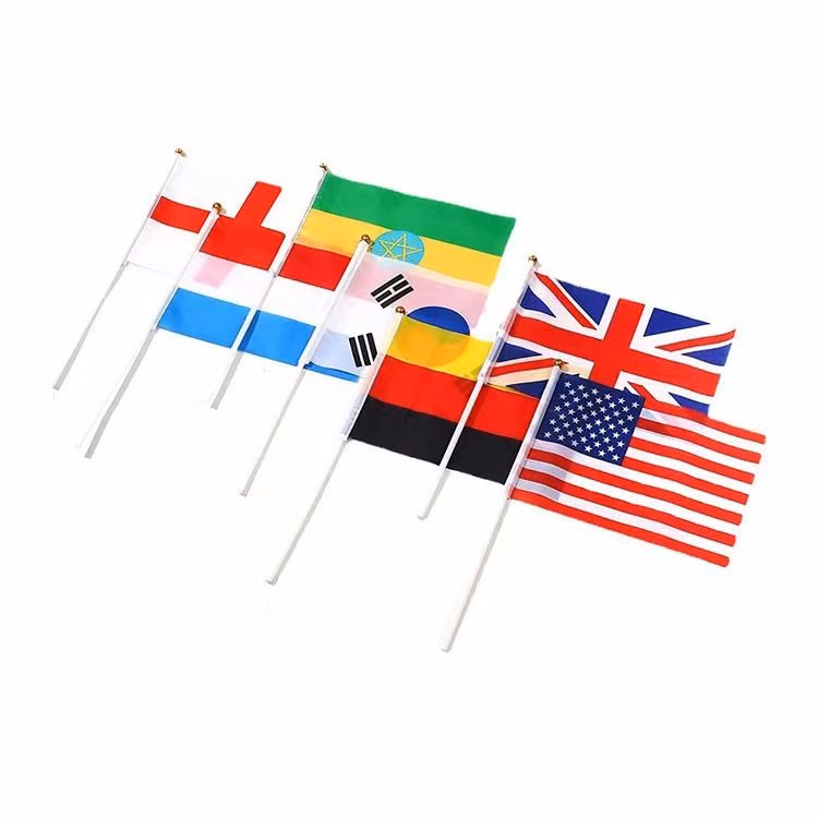 Easy Turn Rectangular Hand Flag