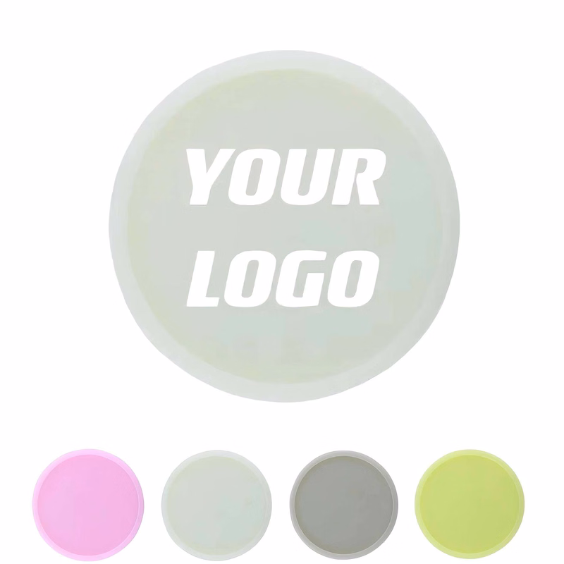 Customizable Luminous Silicone Coasters