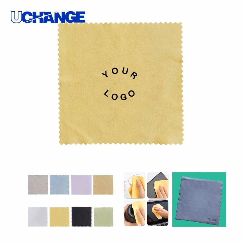 Suede Microfiber Cleaning Cloth Wipe for Glasses and Screens