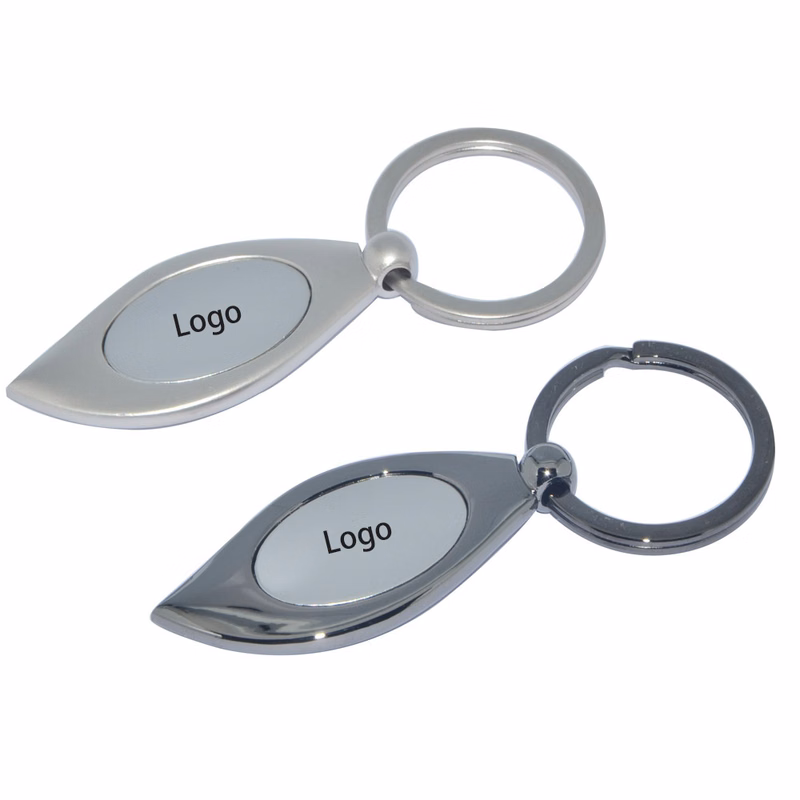 Creative Leaf Shape Metal Key Chain