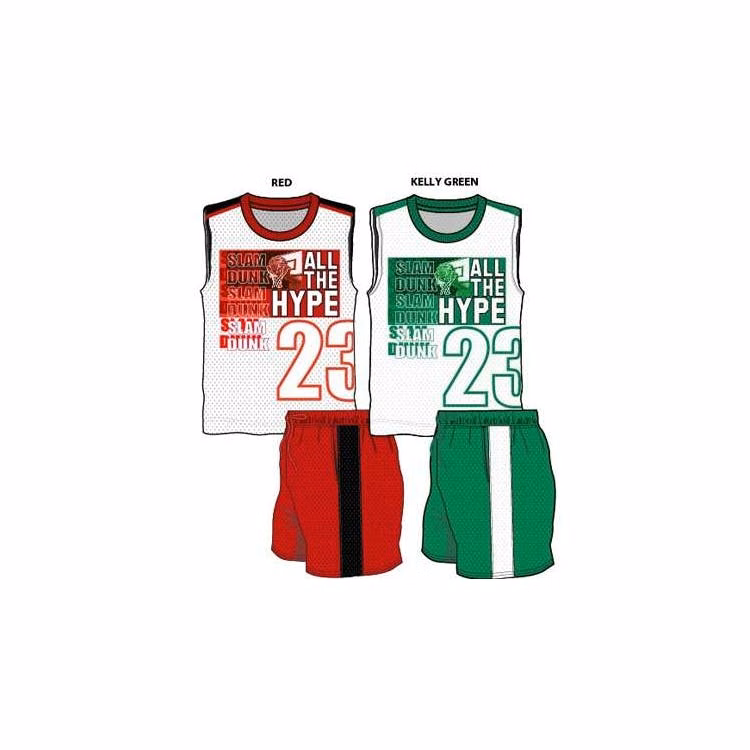 Boys 2Pc Knit Tank Short Sets - Size 4-7 Assorted Colors
