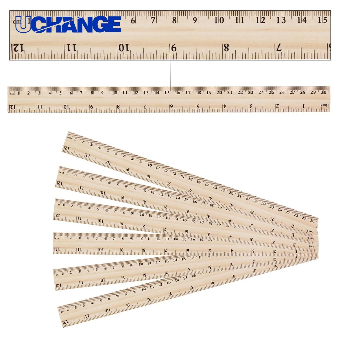 Wooden Ruler Measuring Tool 1