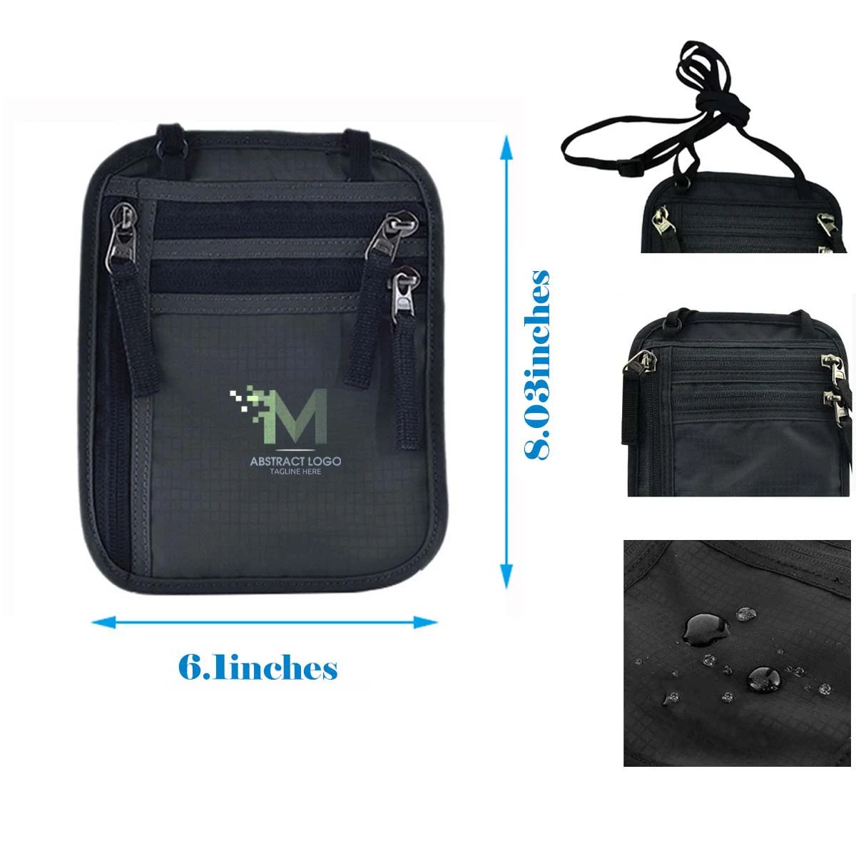 Multi-Functional Neck Passport Case 1