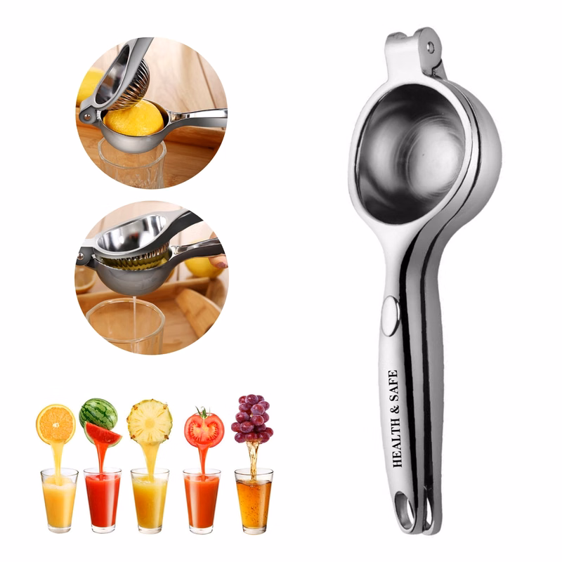 Household Zinc Alloy Lemon Clip Juicer