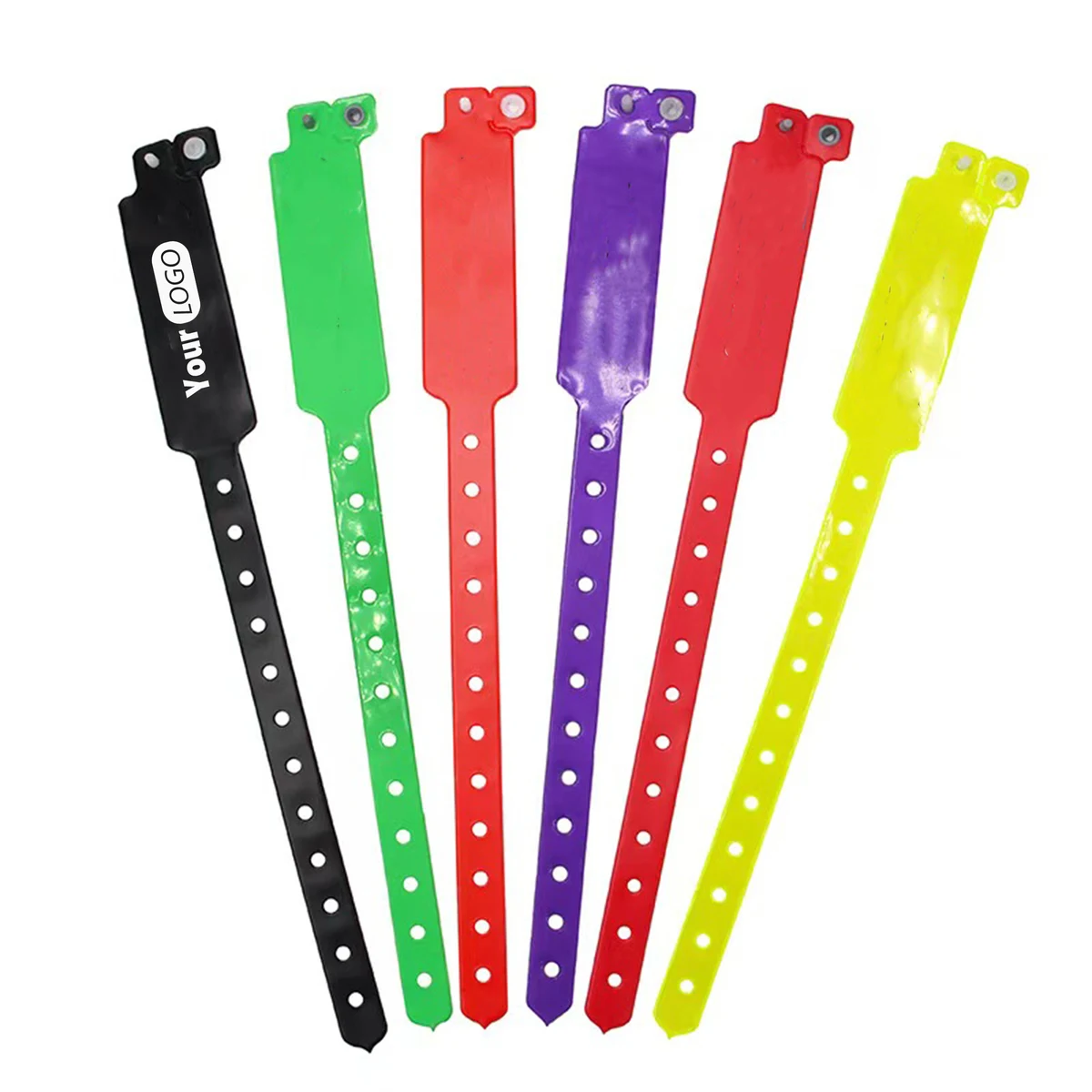 Pvc Stylish Custom Laser Bracelet 1