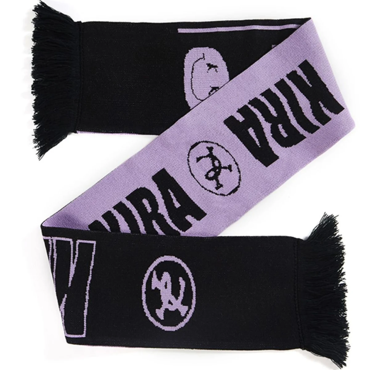 Stretchy Knitted Woven Scarf w/ Tassel 1