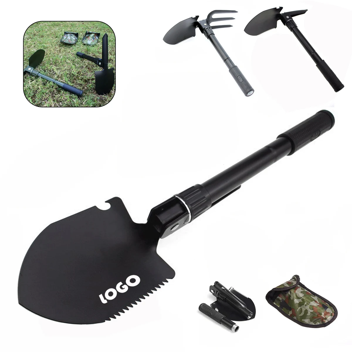 Outdoor Survival Mini Folding Shovel 1
