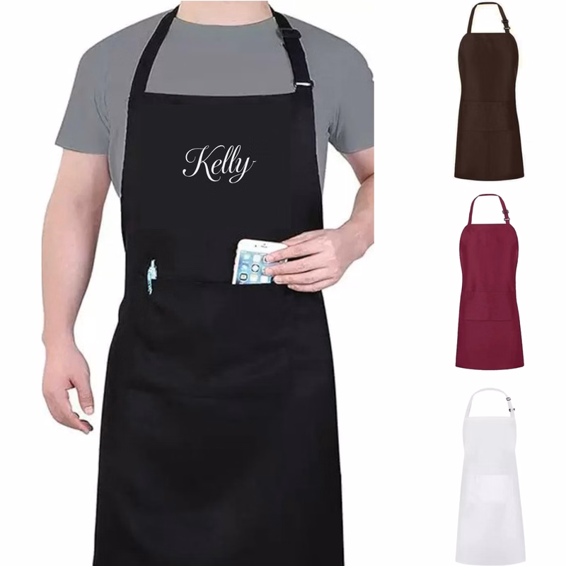 Waterproof Oil-Resistant Adjustable Polyester Apron