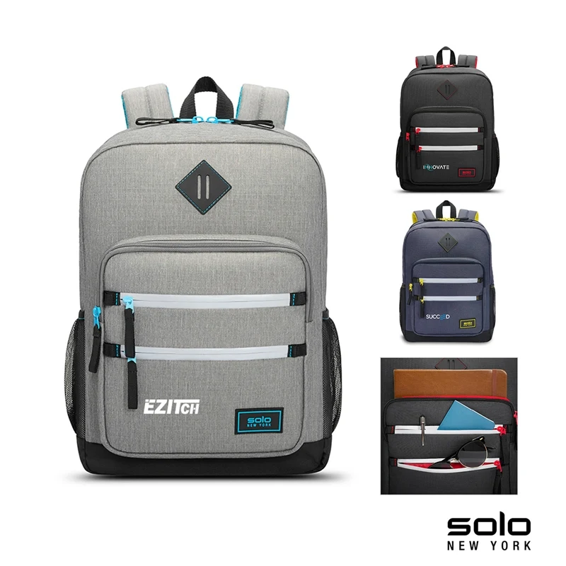 Solo New York Vortex 15.6" Recycled Washable Backpack 1