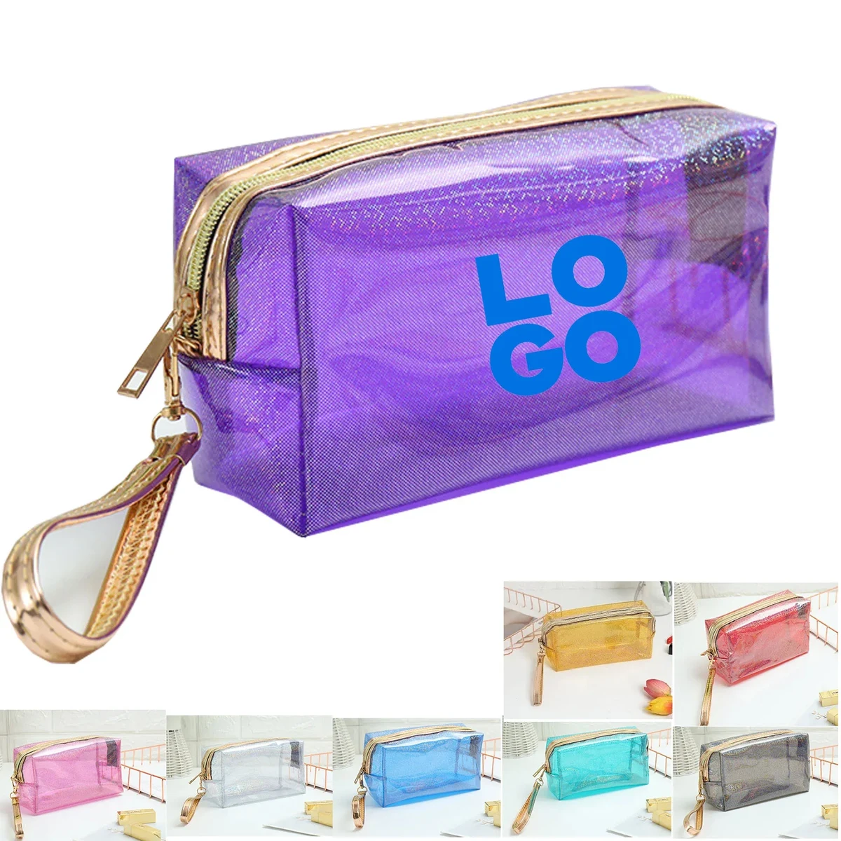 Crystal Clear Cosmetic Bag 1