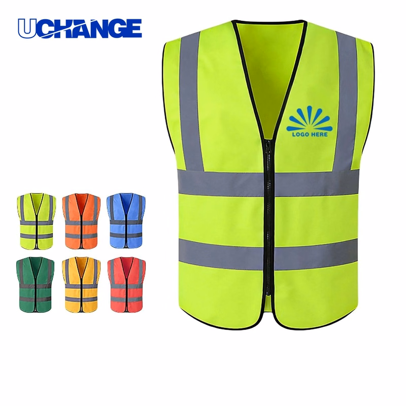 High Visibility Mesh Safety Vest