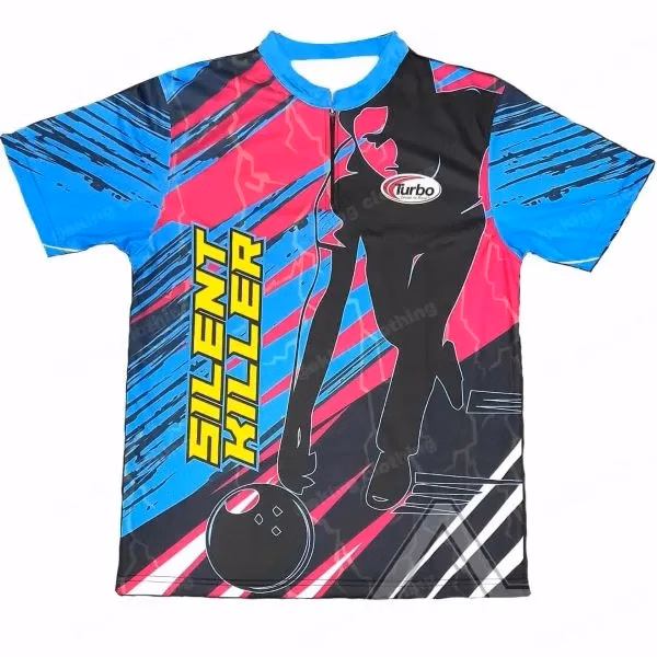 Custom Sublimation Bowling Jersey