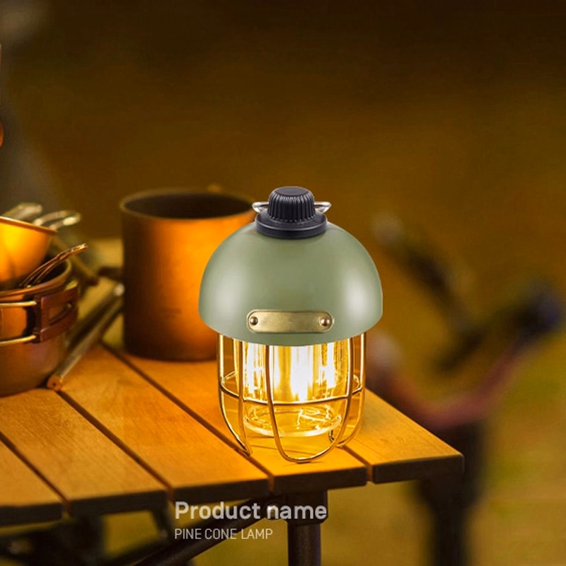 Rechargeable 4500 mAh Premium Vintage Camping Light