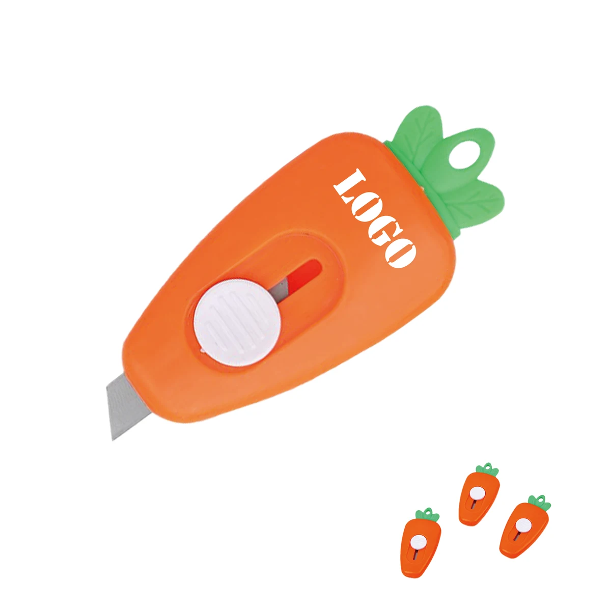 Creative Cartoon Carrot Utility Knife 1