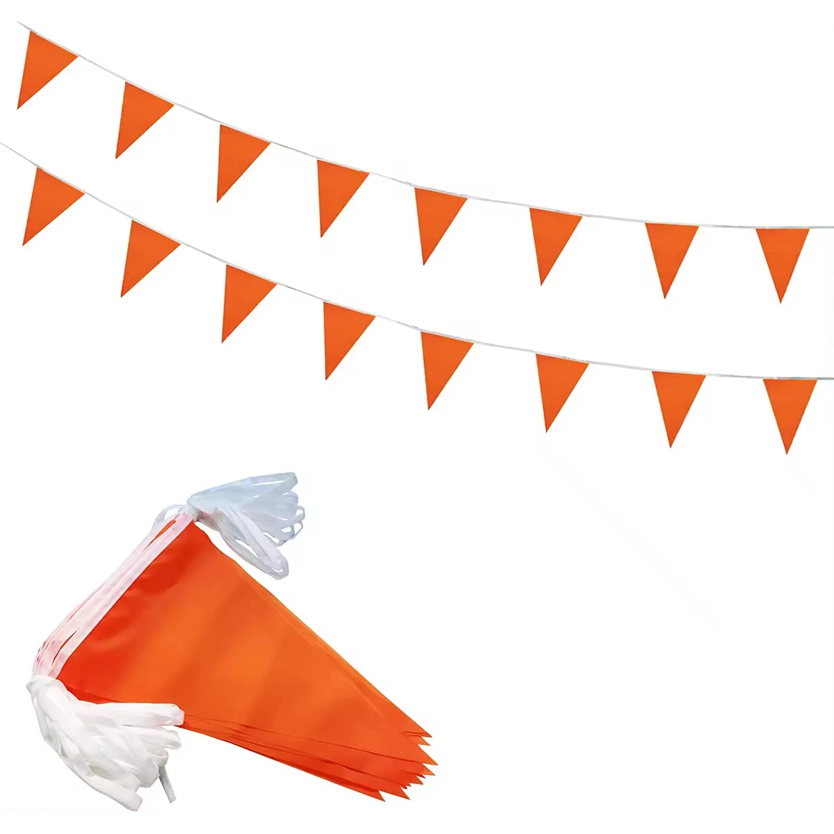 9" x 6" Triangle Spring Bunting Flag 1