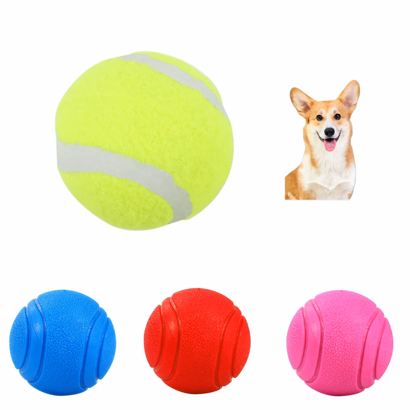 Tennis Ball Pet Toy - Durable & Safe for Play