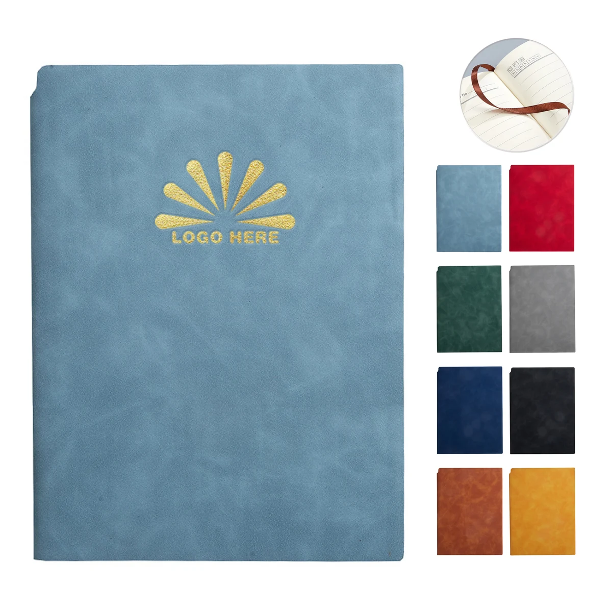 Premium PU Leather A5 Journal With Pen Loop 1